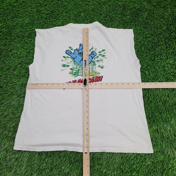 Vintage Hippo Money Shirt Large 22x24 Palace-Station - Picture 3 of 14